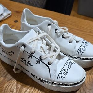 Zara Woman White Sneakers